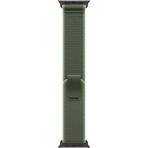 Apple Watch 49 mm Terep pánt, M/L - zöld-élénk neonzöld / fekete titán kép