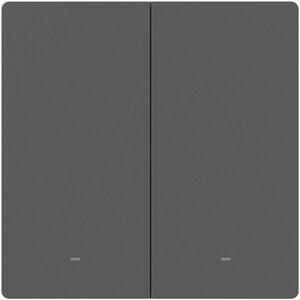 SONOFF SwitchMan Smart Wall Switch-M5 2 Gang Matter Gray kép