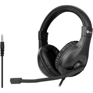 C-Tech MHS-05, 3, 5 mm jack, fekete kép