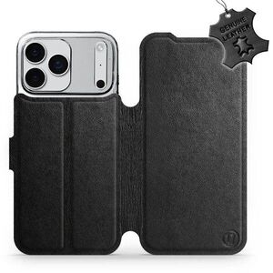 Mobiwear Flip Apple iPhone 17 Pro Max fekete bőrtok kép