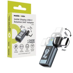 Mobile Origin 240W Display USB-C Rotation 540° Adapter CB15 kép
