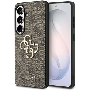 Guess PU 4G Metal Logo Samsung Galaxy S26+ barna tok kép