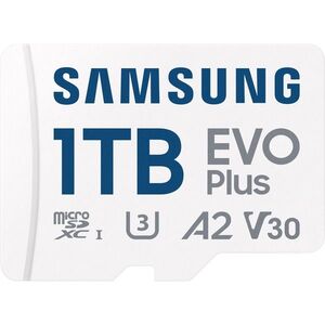 Samsung MicroSDXC 1TB EVO Plus 2024 + SD adapter kép
