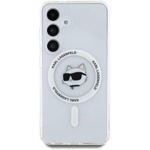 Karl Lagerfeld IML Choupette Head Samsung Galaxy S25+ átlátszó MagSafe tok kép