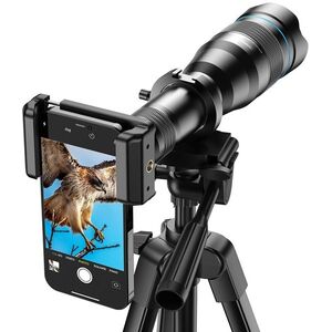 Apexel 60X Telescope Lens with Camera Tripod kép