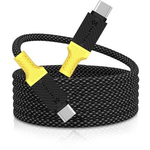 Tactical MagRope USB-C/USB-C 1m Black/Yellow kép