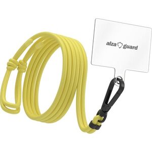 AlzaGuard Universal Phone Lanyard - sárga kép