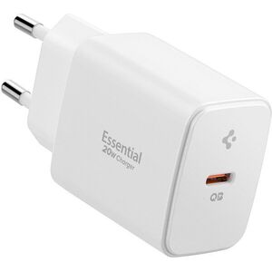 Spigen Essential 20W Wall Charger EE201EU White kép