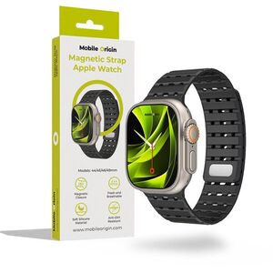 Mobile Origin Magnetic Strap Apple Watch 49mm / 46mm / 45mm / 44mm - Black kép