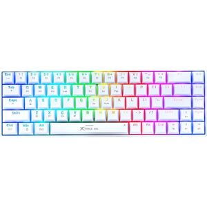XTRIKE ME GK-995W WH Wireless Mechanical Keyboard - EN kép