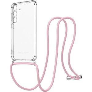 AlzaGuard Luxe Lanyard Case Samsung Galaxy S25 FE rózsaszín tok kép