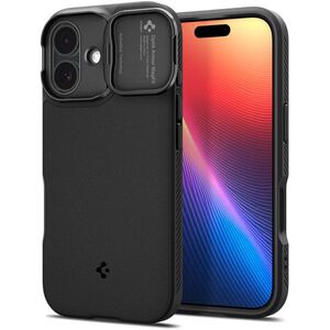 Spigen Optik Armor MagSafe Black iPhone 17 tok kép