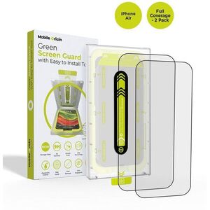 Mobile Origin Screen Guard With Easy Applicator Full Coverage 2 Pack iPhone Air üvegfólia kép