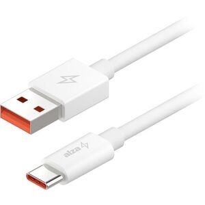 AlzaPower Core USB-A to USB-C Xiaomi Mi Turbo Charge 6 A, 120 W, 1 m, fehér kép
