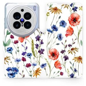 Mobiwear Flip Vivo X200 Pro virágok tok kép