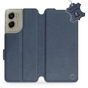 Mobiwear Flip Motorola Edge 70 kék bőrtok kép