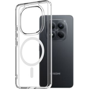 AlzaGuard Crystal Clear TPU Case Compatible with Magsafe Xiaomi Redmi Note 15 Pro 4G tok kép