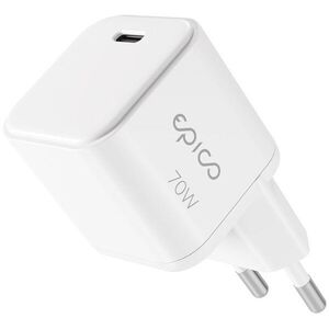 Epico UltraBoost Micro AVS GaN 70W dinamikus hálózati adapter EA70b - fehér kép