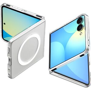 Spigen Air Skin Clear White Samsung Galaxy Z Flip 8 MagSafe tok kép
