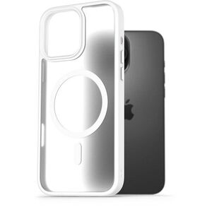 AlzaGuard Matte Case Compatible with Magsafe iPhone 16 Pro Max fehér tok kép