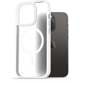 AlzaGuard Matte Case Compatible with Magsafe iPhone 14 Pro fehér tok kép