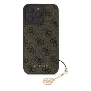Guess 4G Charm iPhone 16 Pro Max Brown tok kép