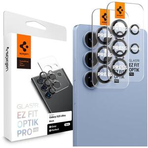 Spigen Glass tR EZ Fit Optik Pro HD 2 Pack Black Samsung Galaxy S 2025 Ultra kép