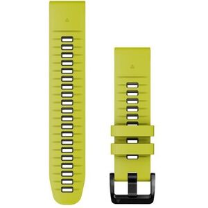 Garmin szilikon QuickFit 22 - Electric Lime/Graphite kép