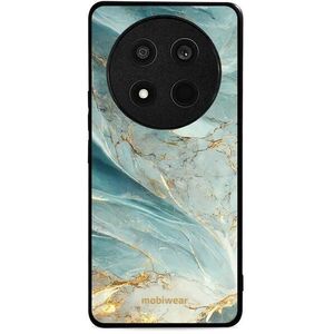 Mobiwear Glossy Honor Magic7 Lite 5G zöldes márvány fényes tok kép