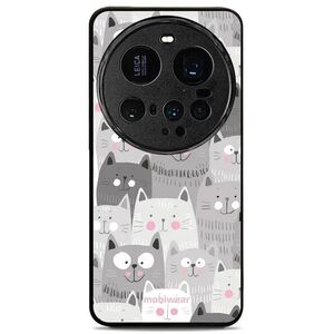 Mobiwear Glossy Xiaomi 15 Ultra fényes tok - macskák kép
