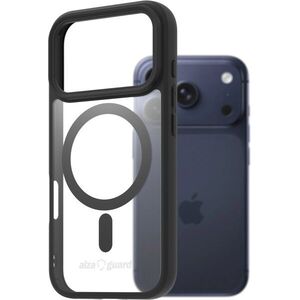 AlzaGuard Clear TPU iPhone 17 Pro fekete Magsafe tok kép