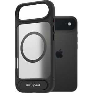 AlzaGuard Matte Case with Stand iPhone Air fekete MagSafe tok kép