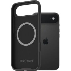 AlzaGuard iPhone Air fekete MagSafe szilikon tok kép