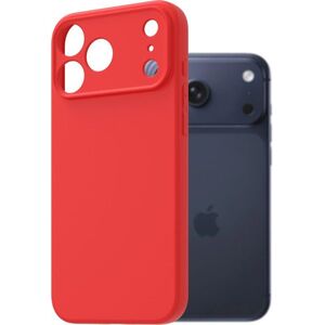 AlzaGuard Matte TPU iPhone 17 Pro Max piros tok kép