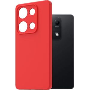 AlzaGuard Matte TPU Xiaomi Redmi Note 14S piros tok kép