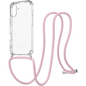 AlzaGuard Luxe Lanyard iPhone 17 rózsaszín tok kép