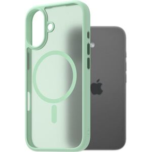 AlzaGuard Matte iPhone 17 zöld MagSafe tok kép