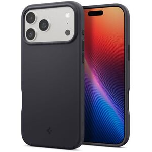 Spigen Silicone Fit MagSafe Black iPhone 17 Pro tok kép