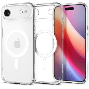 Spigen Ultra Hybrid MagSafe Clear White iPhone Air tok kép