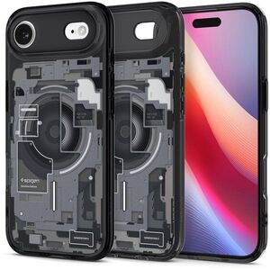 Spigen Ultra Hybrid MagSafe Zero One Black iPhone Air tok kép