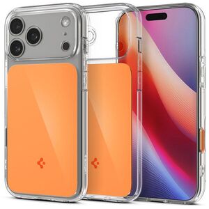 Spigen Ultra Hybrid T MagSafe Glossy Orange iPhone 17 Pro Max tok kép
