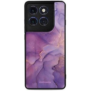 Mobiwear Glossy Motorola Edge 60 Pro lila márvány fényes tok kép