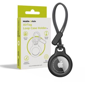 Mobile Origin Airtag Loop Case Holder A1, Black kép