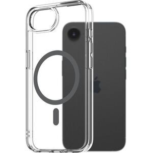 AlzaGuard Crystal Clear TPU Case Compatible with Magsafe iPhone 16e / 17e szürke tok kép