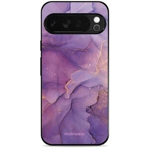Mobiwear Glossy Google Pixel 10 Pro XL lila márvány fényes tok kép