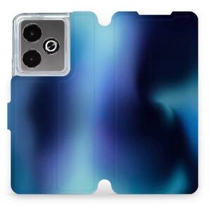 Mobiwear Flip Realme GT 7T kék árnyalatok tok kép