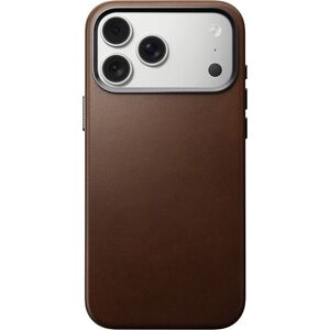 Nomad Traditional Leather Case Brown iPhone 17 Pro Max kép