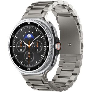 Spigen Modern Fit Titanium Samsung Galaxy Watch 8 40 / 44 / 46mm szíj - Natural Titanium kép