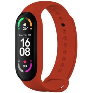 FIXED Silicone Strap Xiaomi Band 7 / Mi Band 6 / Mi Band 5 - piros kép