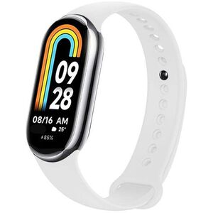 FIXED Silicone Strap Xiaomi Smart Band 10 / 9 / 8 - fehér kép